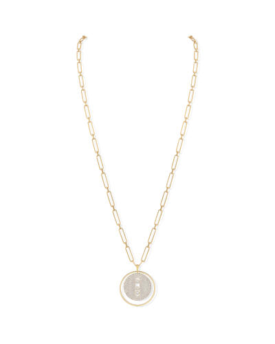 Messika Lucky LONG NECKLACE PAVÉ GM (horloges)
